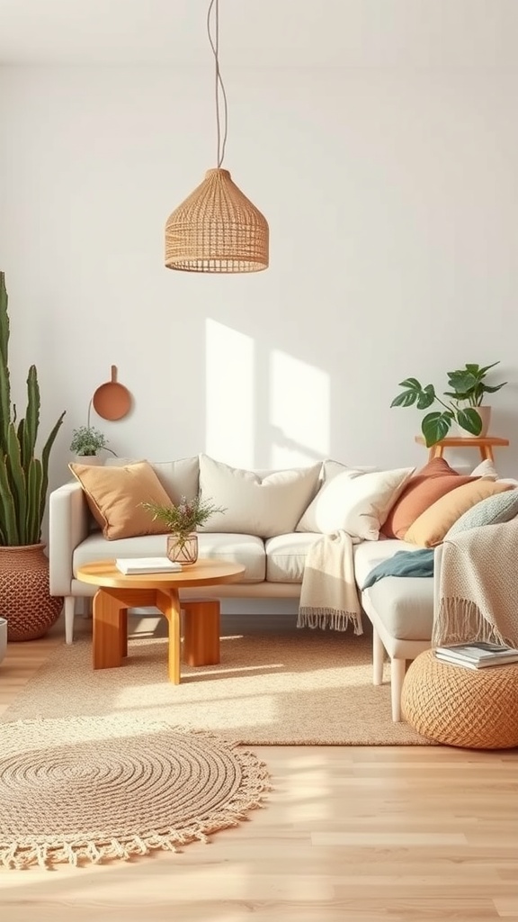 12 Cozy Earthy Boho Living Room Ideas for a Relaxing Home Atmosphere
