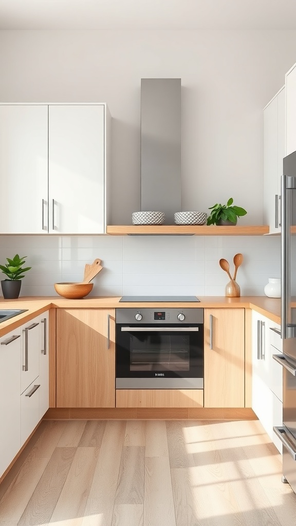 12 Inspiring White and Wood Kitchen Ideas for a Modern Look