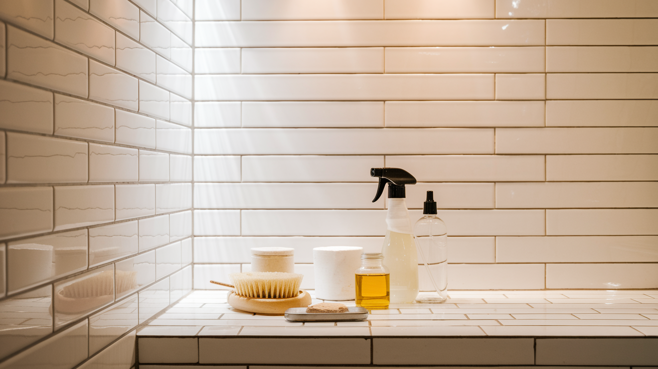 Tile Shower Cleaning Hacks – Say Goodbye to Grout Grime & Soap Scum