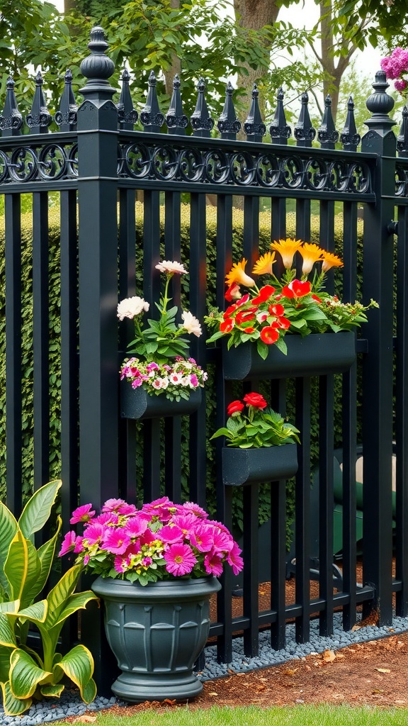 12 Stunning Black Garden Fence Ideas to Elevate Your Outdoor Space