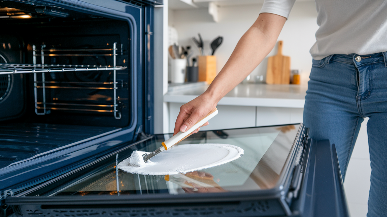 Oven Door Cleaning Hacks: See Through the Grime Again!